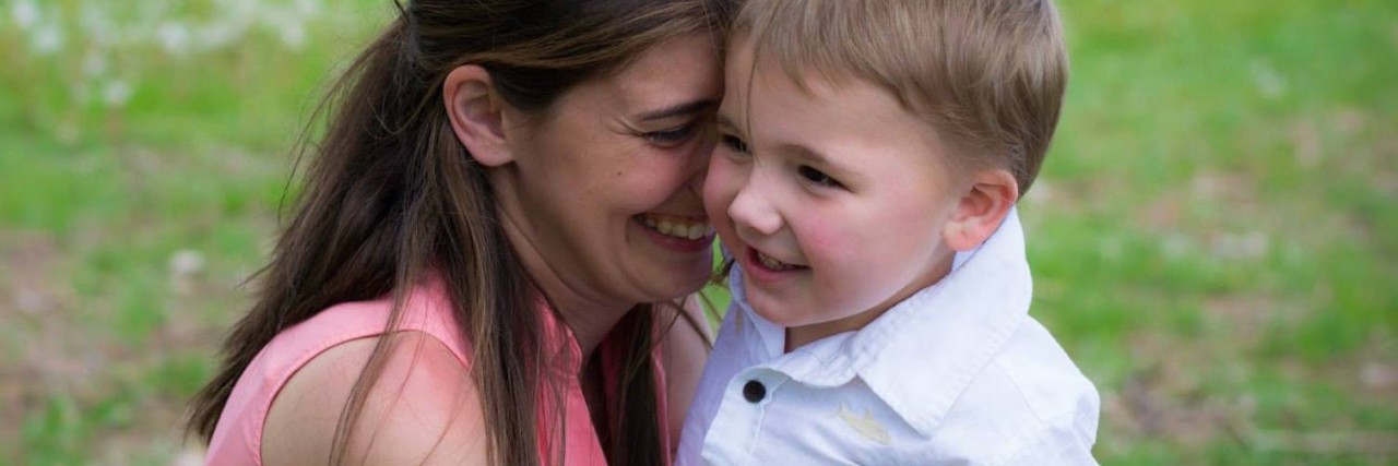 What to Say to Parents With an Autism Diagnosis mother embracing her son