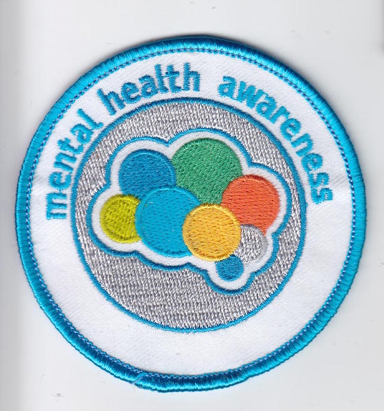 girl scout mental health awareness patch