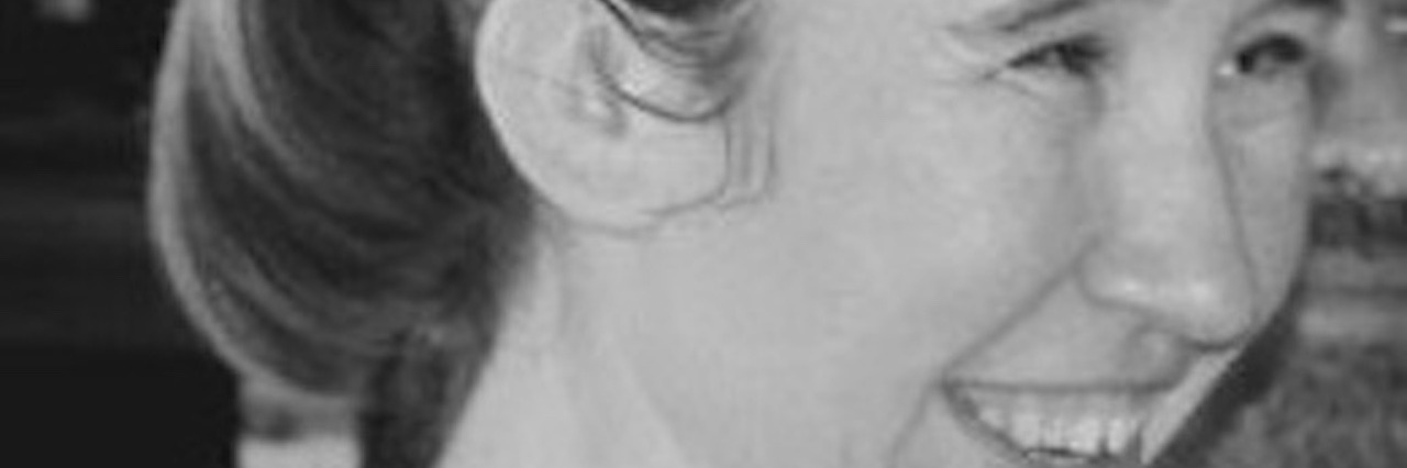 Imagining What It's Like to Live With a Disability black and white image of woman smiling