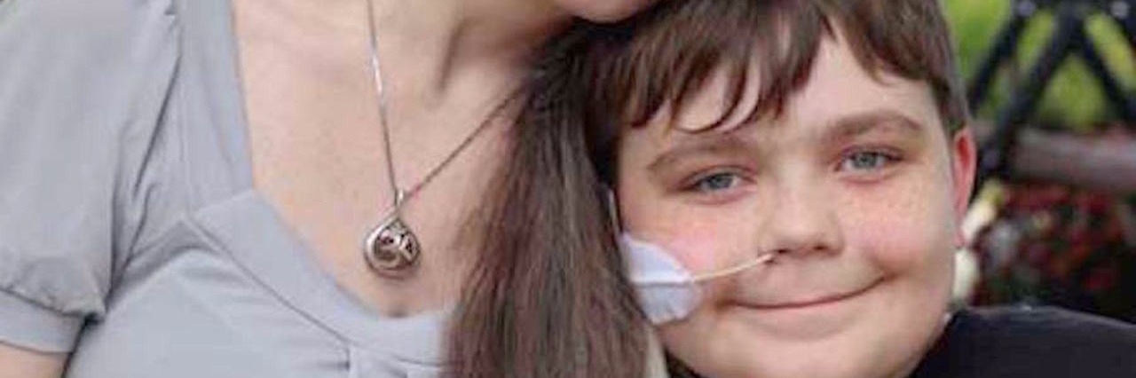 Judging the Health of My Son With Crohn's Disease by My Makeup Choices Melissa and her son