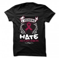 t-shirt that reads: I freaking hate adults with disabilities.