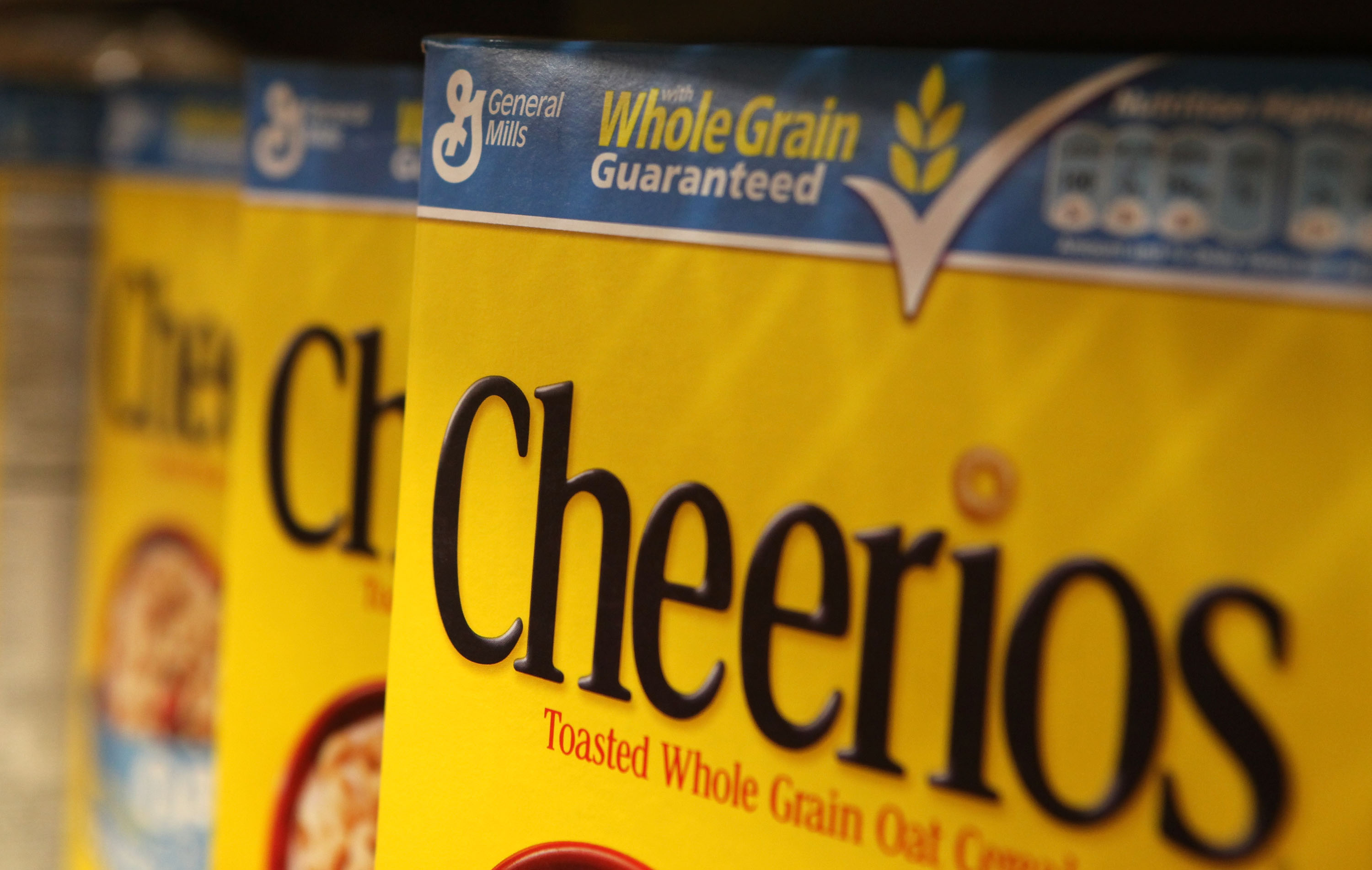 boxes of cheerios