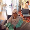young woman in the hospital