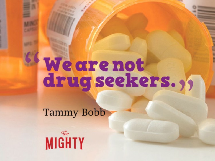 fibromyalgia meme: we are not drug seekers