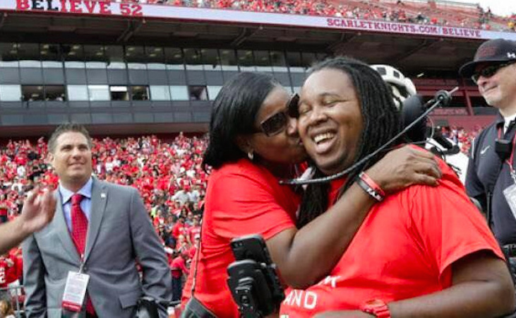 Eric LeGrand, Paralyzed Ex-Football Player, Writes Letter to His Mom ...