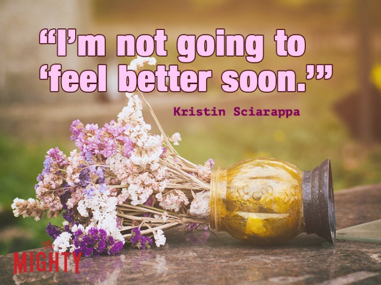 fibromyalgia meme: i'm not going to feel better soon