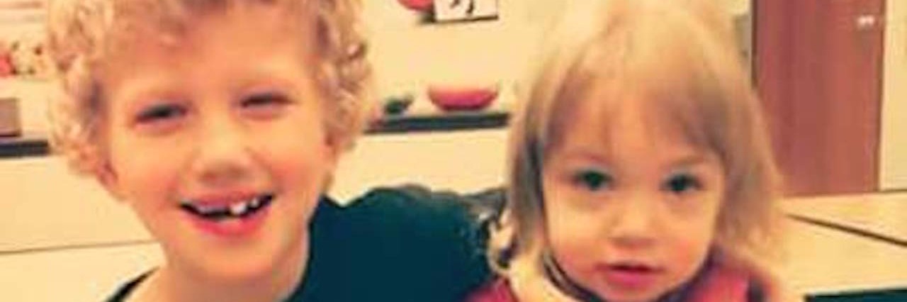 Parenting Challenges With Autism During the Holiday Season Brock with his arm around his sister