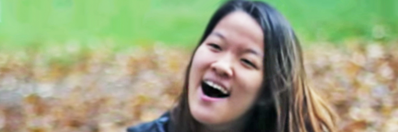 Student With Cerebral Palsy Responds to Those Who Pity Her woman in wheelchair outside