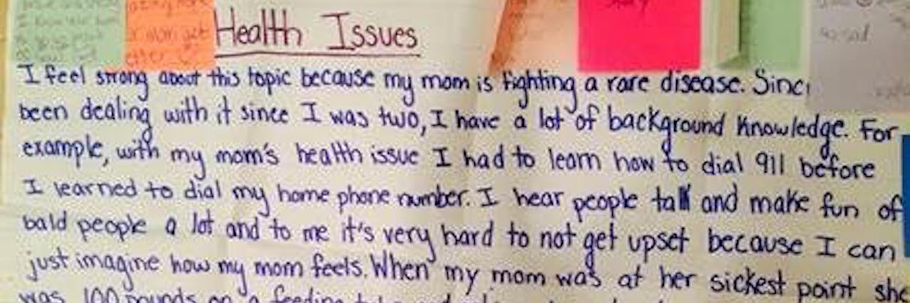 Everyone Should Read This Girl’s School Assignment About Rare Disease
