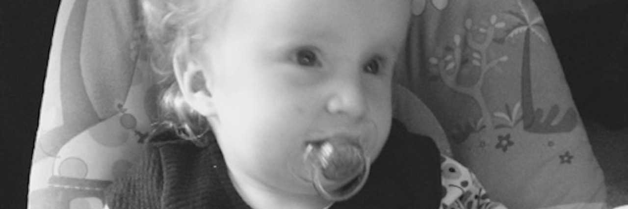 What to Know if Your Loved One Is a Special Needs Mom black and white image of the author's daughter