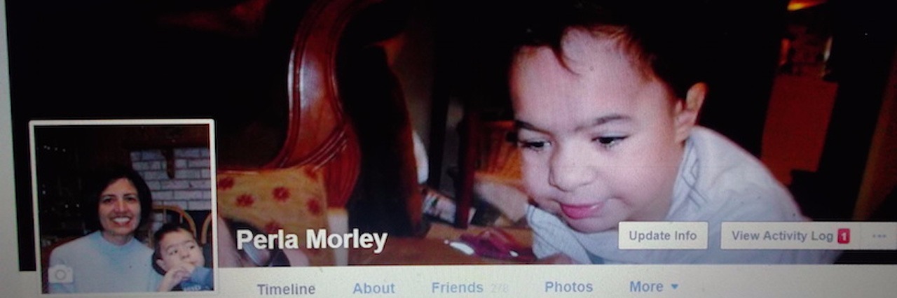 Finding an Online Support Group for Trisomy 13 and 18 Families perla morley's facebook page