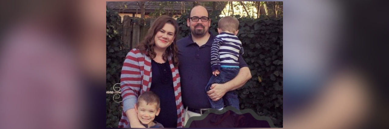 When People Underestimate the Effects of Rheumatoid Arthritis Katie, her husband, and their two sons