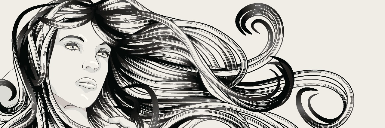 The Gray Area of Chronic Pain Not Feeling 'Bad Enough' Beautiful woman with detailed hair