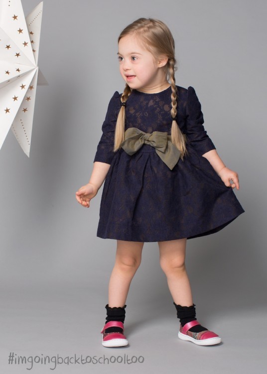 Photo of Cora in the Livie & Luca ad campaign