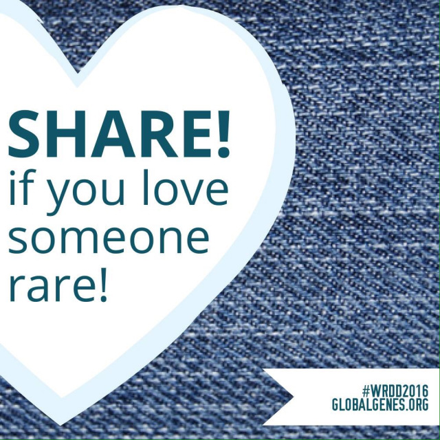 share if you love someone rare graphic