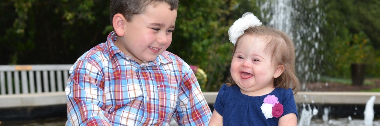 How to Explain What Retarded Means to Children ethan and his sister