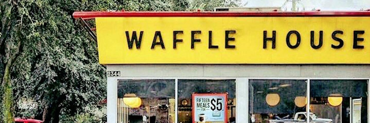 Boy at Waffle House Hugs Woman Having Anxiety Attack