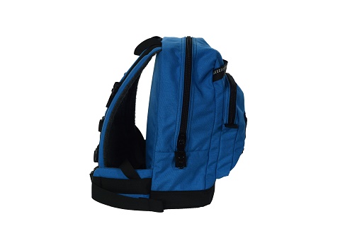 side view of backpack