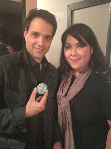 Actor Ralph Macchio with Venessa Diaz.