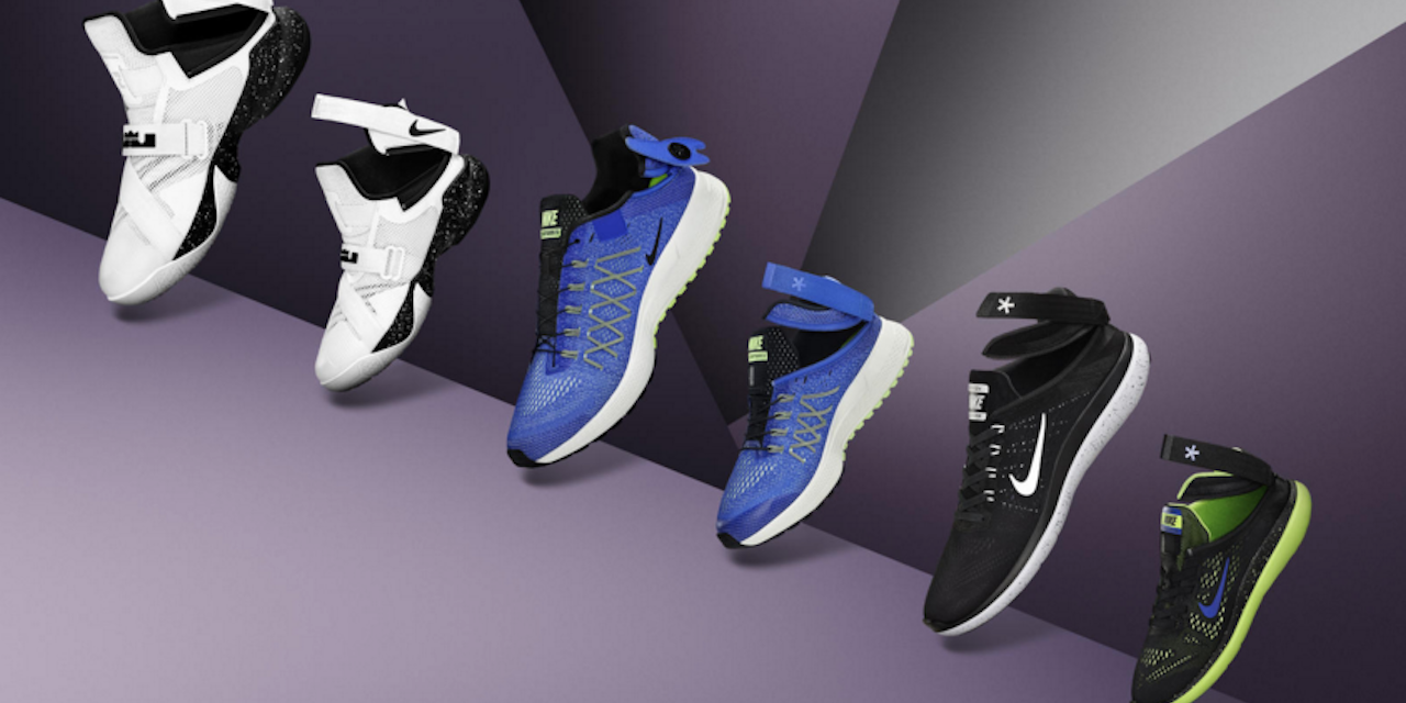 nike handicap sneakers