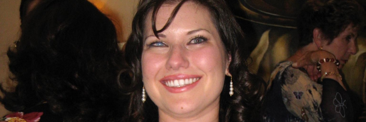 Acanthamoeba Keratitis: My AK Story author with flowers