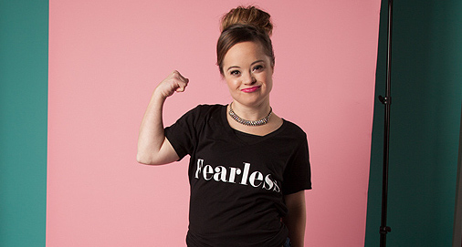 Katie Meade Model With Down Syndrome Lands Beauty And Pin Ups Campaign 