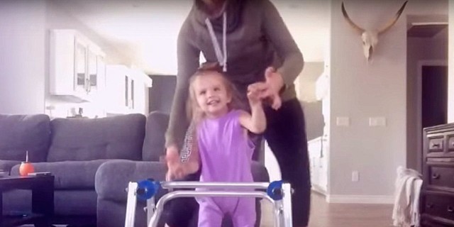 When My Daughter With Cerebral Palsy Told Me, ‘I Wanna Dance’ Christina Smallwood with her daughter, Finley.
