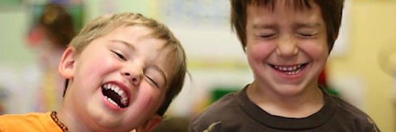 Noonan Syndrome: Finding Others With Your Rare Disorder two young boys laughing