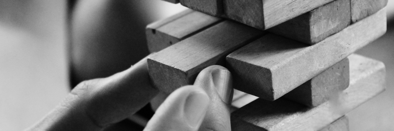 Explaining My Son's Autism With Jenga jenga game