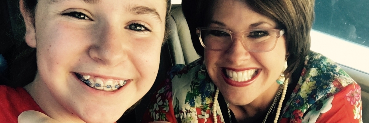 A Quote That Helps Me Through Lupus daughter and mom wearing bracelets