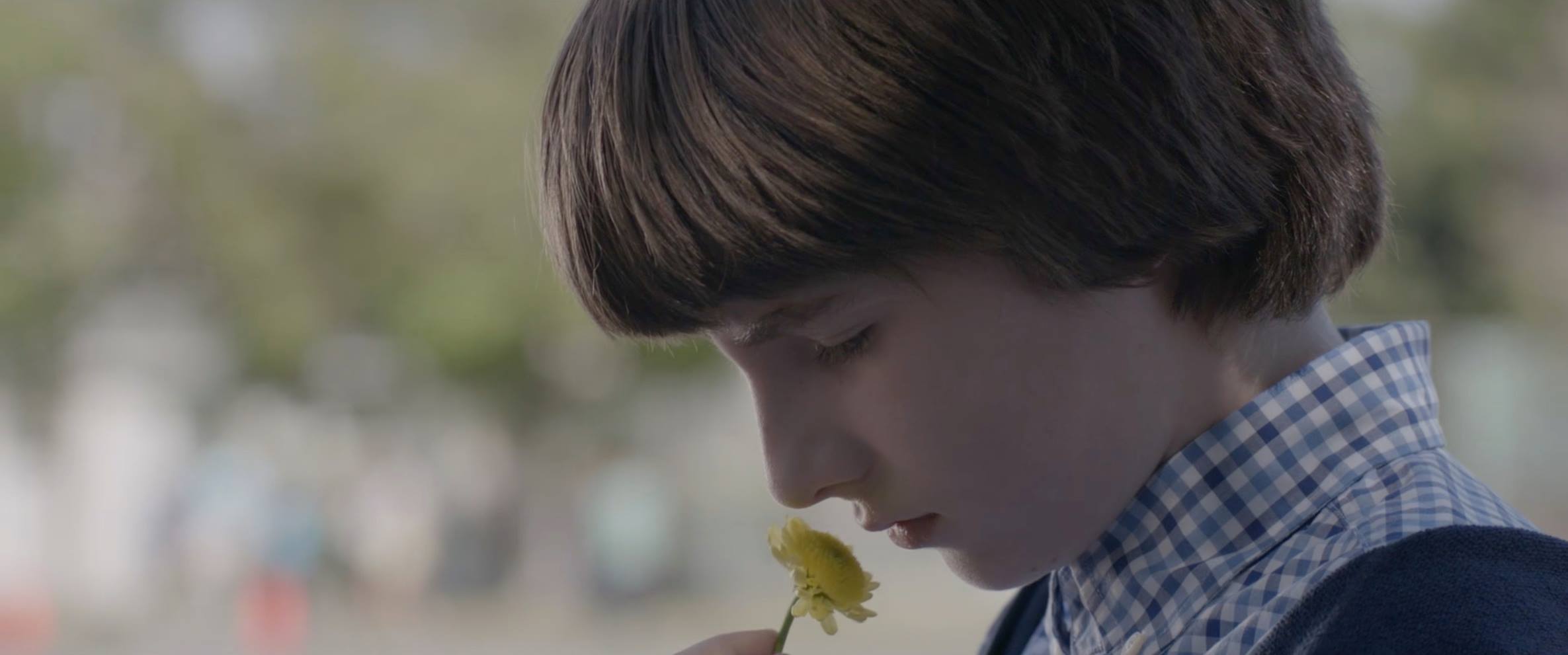Julian Feder as Po in the upcoming movie about a boy with autism and his newly widowed father.