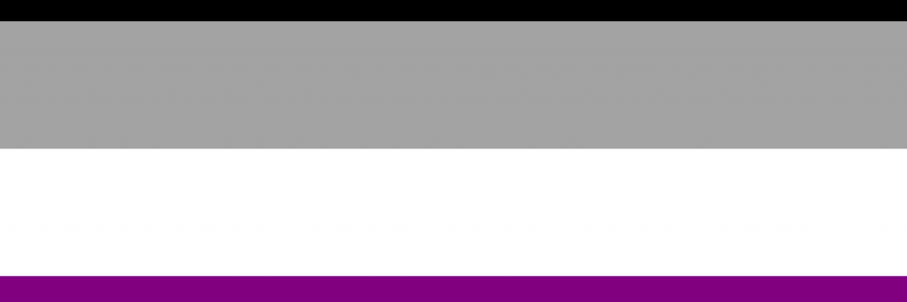 Life as an Asexual Aspie asexual flag