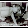 boy playing with trains