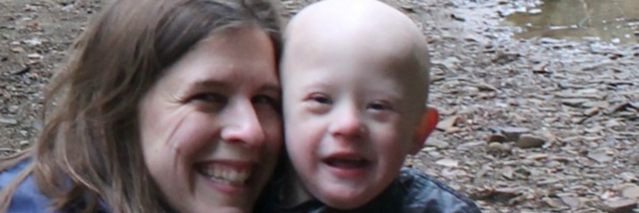 How to Talk to Your Kids About Disabilities mom and joey smiling