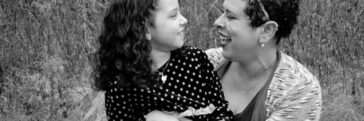 Excerpt From  Pauline Campos' Upcoming Book 'On Raising Wonder Woman' mom and daughter smiling