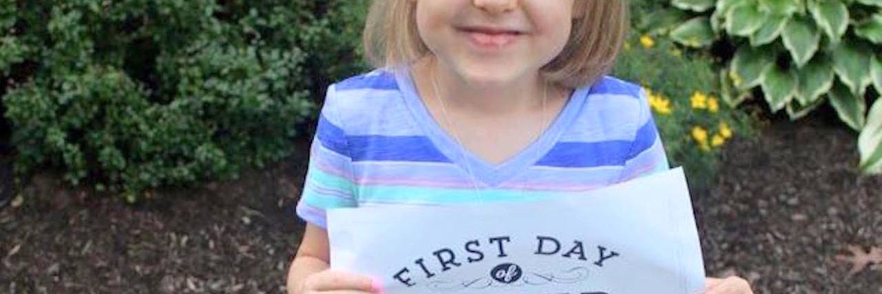 Thanking the Teacher of My Child With Special Needs Allison Stulpin's daughter