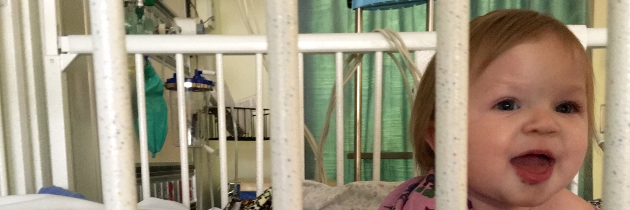 Stop Saying Seizures Are Harder on the Parents baby in crib