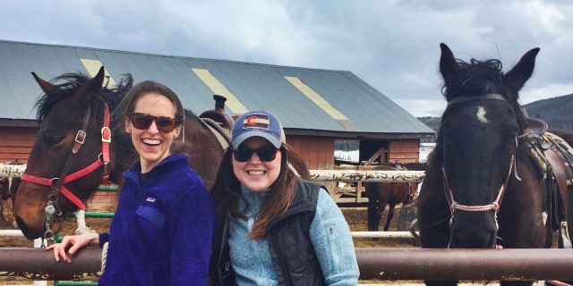 3 Things I Learned After I Was Diagnosed With a Second Chronic Illness Katie Jo Ramsey, right, with her friend, Bess.