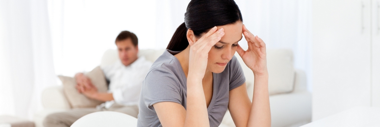 How Migraines Can Affect Relationships Woman with headache