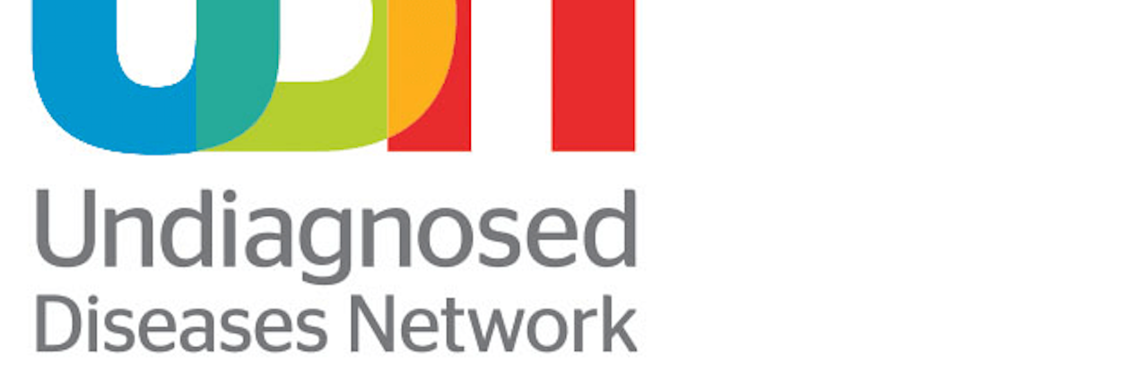 Logo reading "Undiagnosed Diseases Network, UDN"