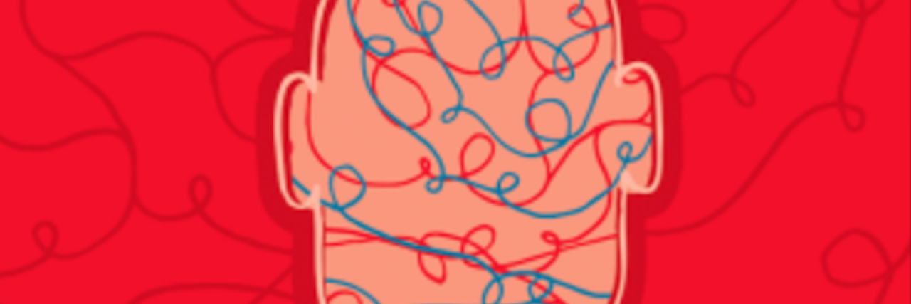 Explaining Your Anxiety to a Loved One man head