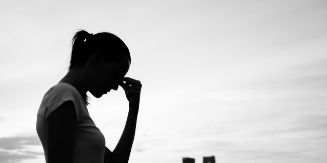 Why Luck Is Just One Part of the Story Regarding My Spinal Cord Issues woman looking stressed