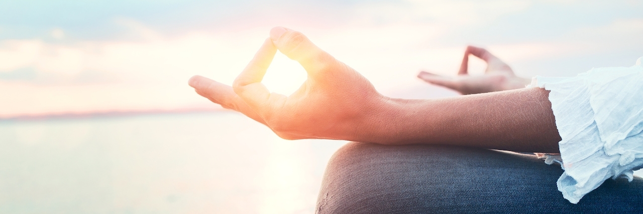 How Mindfulness Helps Me Cope With Anxiety and Depression Peaceful woman finding body and mind balance