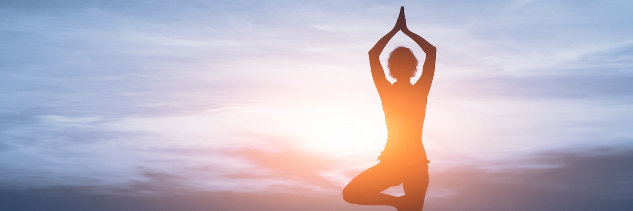 Bipolar Disorder: When You're Afraid Medication Isn't 'Pure' Woman doing yoga in the water