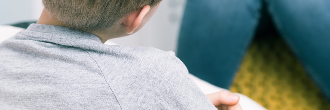 How Ask Your Kids About Self-Harm mom talking to son