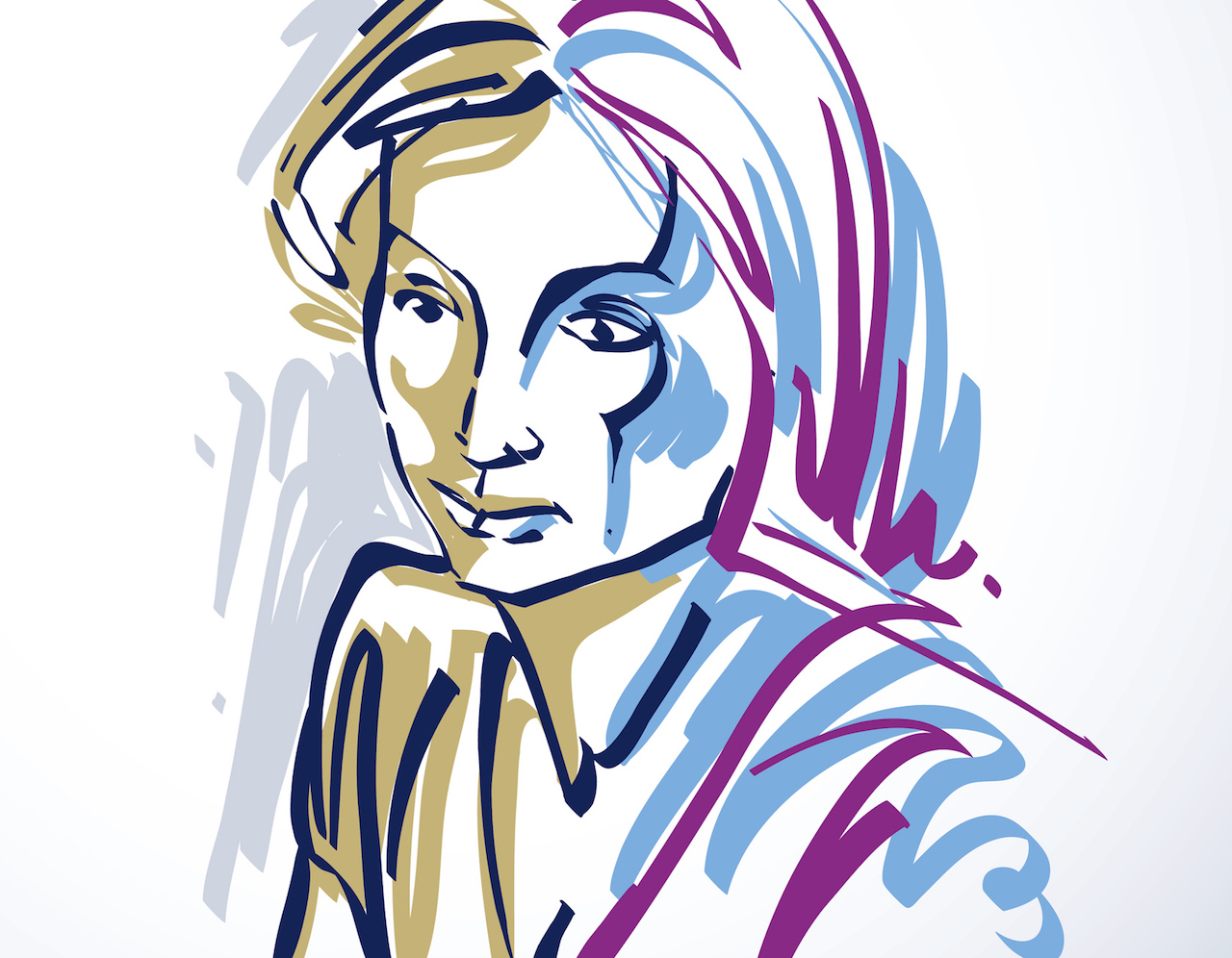 When Depression Makes You Feel Differently Every Day Colorful illustration of a woman