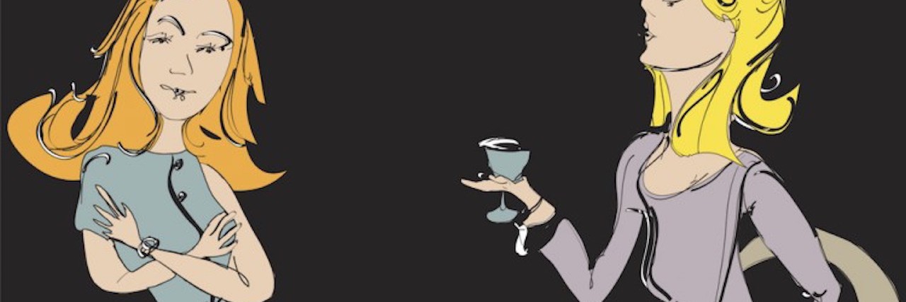 The Difference Between Talking to Your Best Friend or a Therapist BFFs chatting