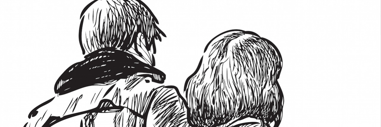 Depression: Letter to My Boyfriend When He Thinks He Can't Help boyfriend with arm around girlfriend