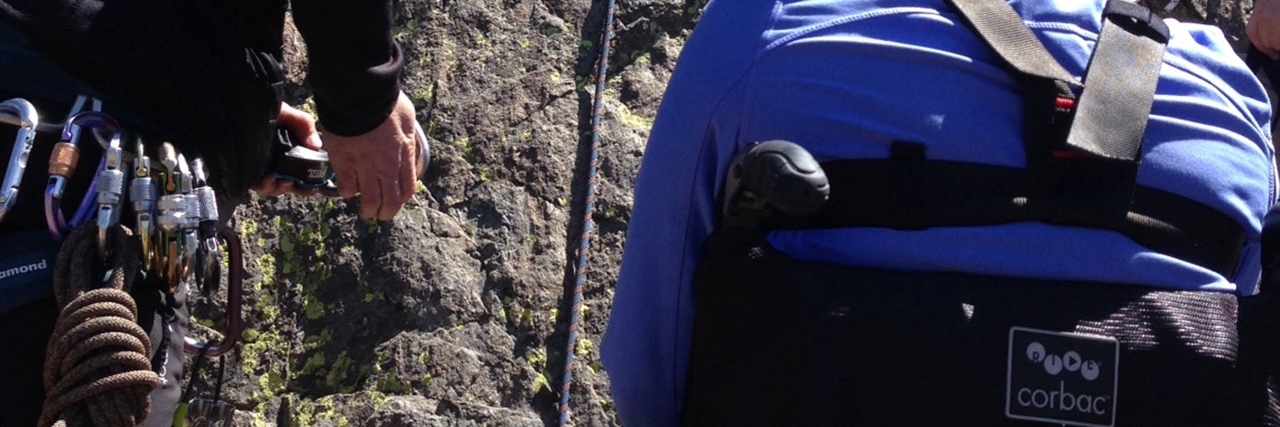 How to Support Independence for Wheelchair Users Getting ready to go rock climbing.