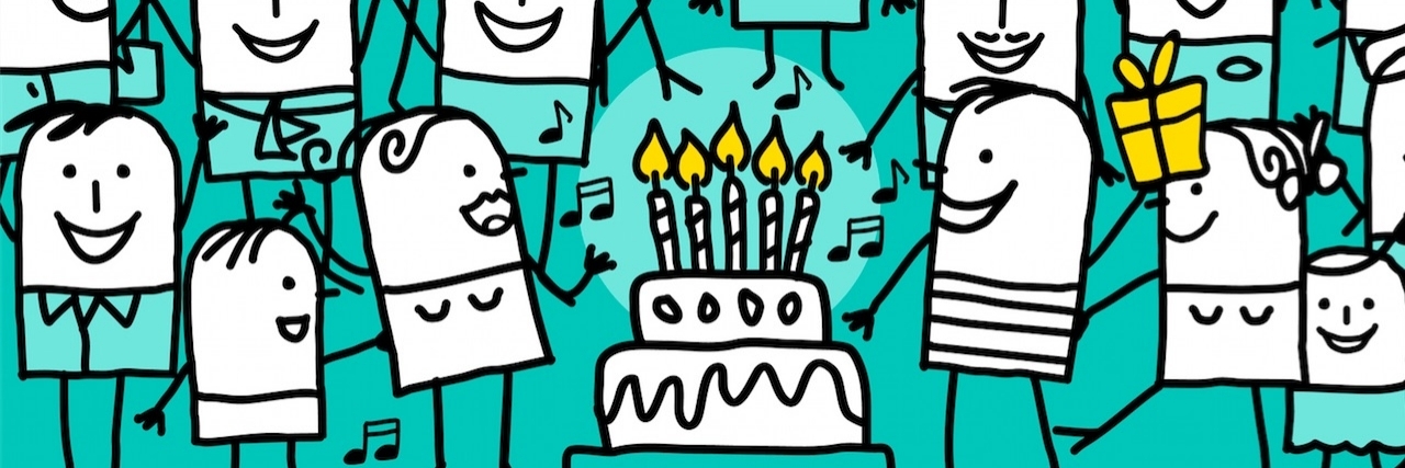 Letter to Friends, I Can't Come to the Party Because of Depression party cartoon